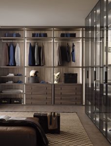 Glass Door Bag Closets Design Ideas