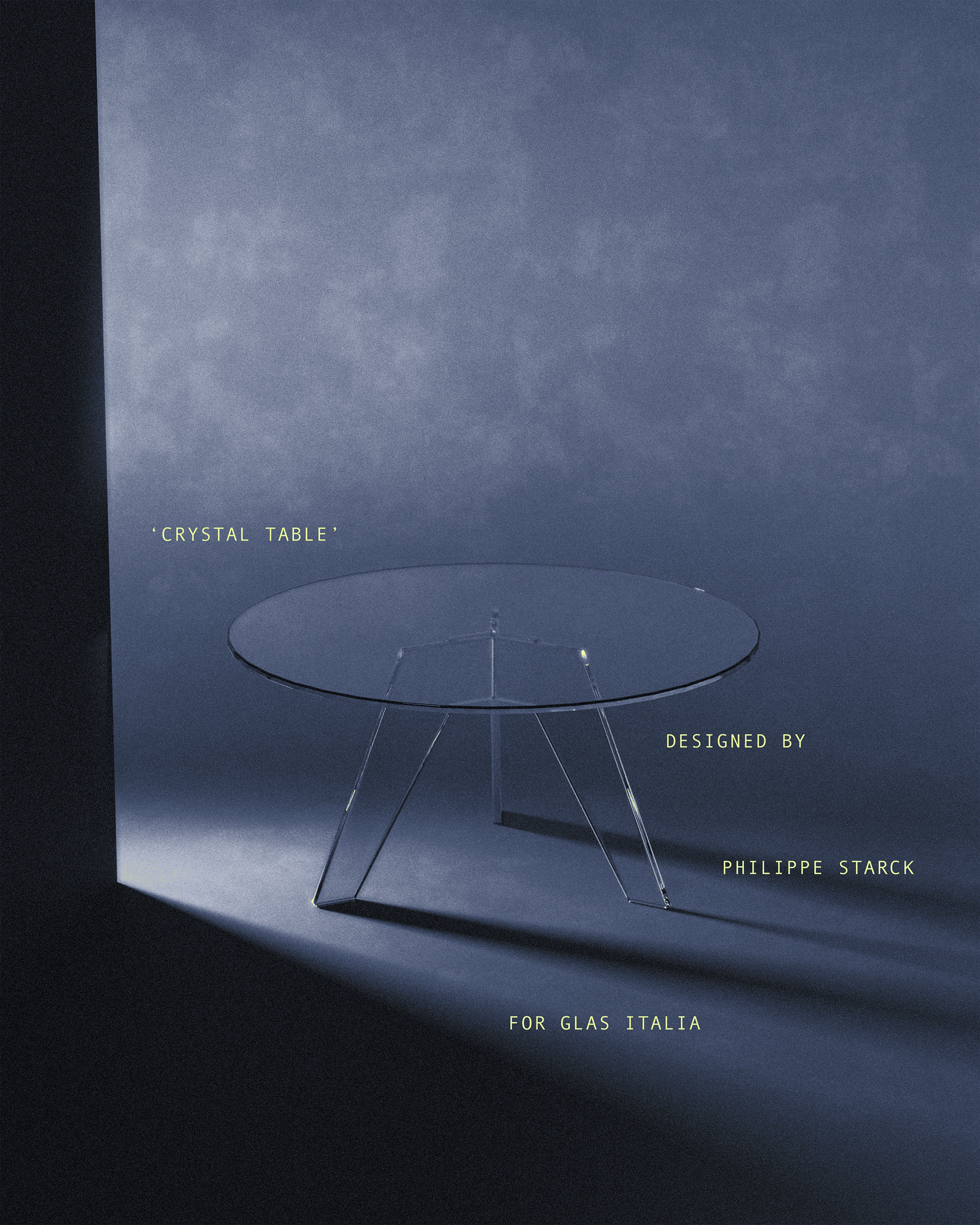 Glas Crystal Table Starck