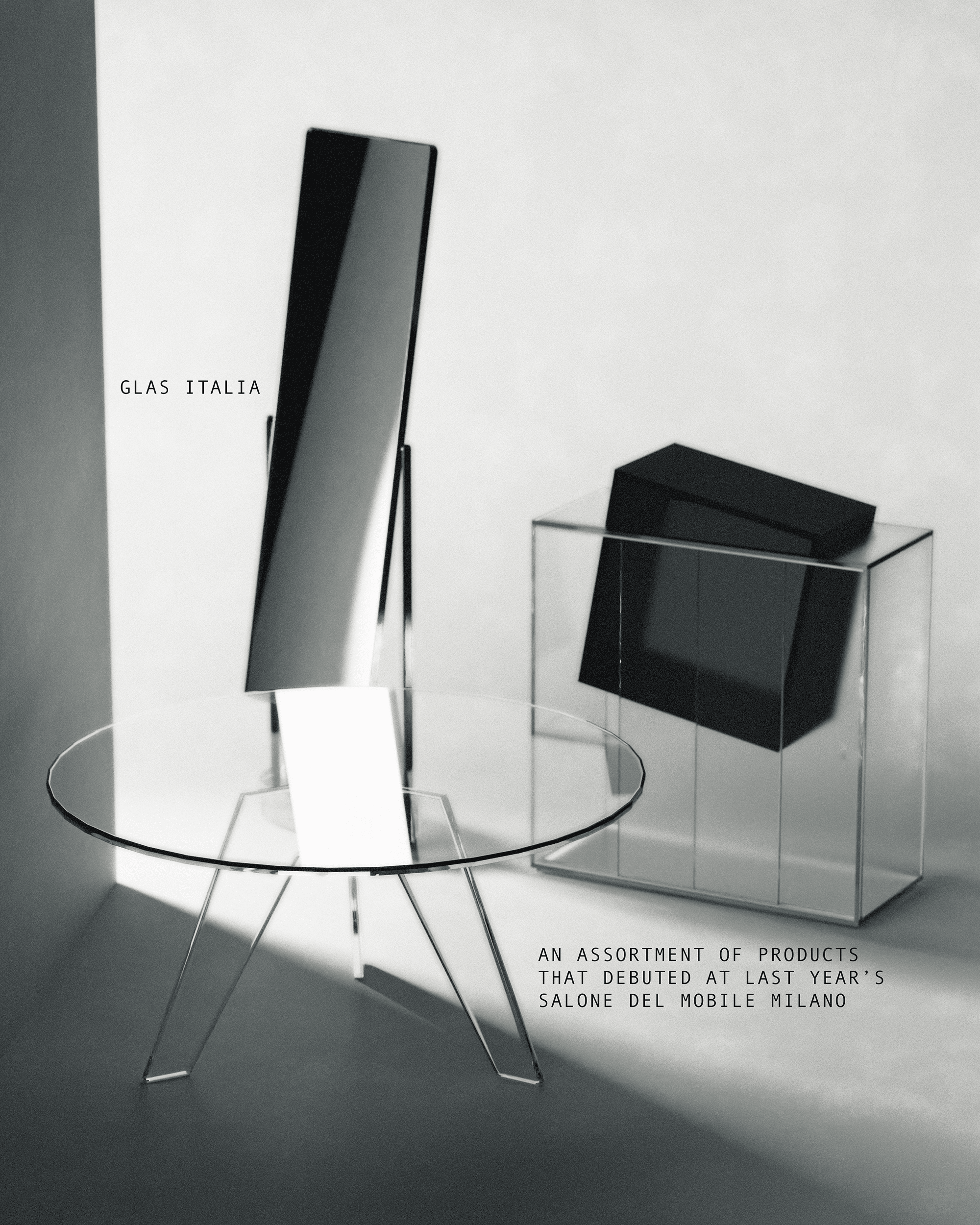 Glas Italia all 3 fixtures